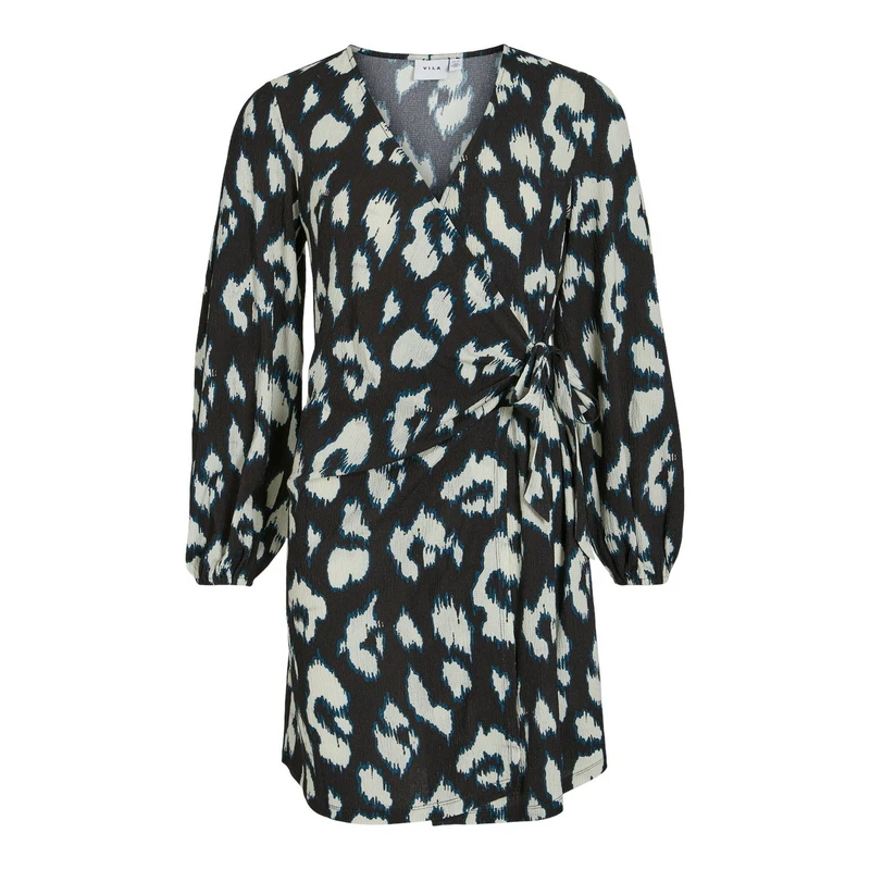 Dames Jurk 14098561 Vila ZWART DESSIN