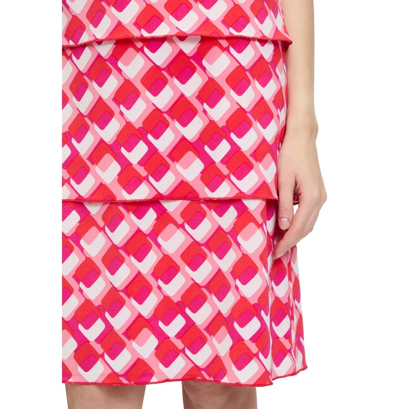 Dames Jurk 16521101 Betty Barclay ROOD DESSIN