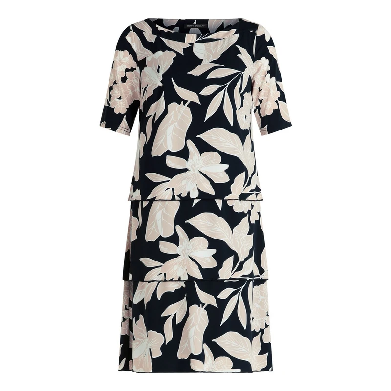 Dames Jurk 16741260 Betty Barclay ZWART DESSIN