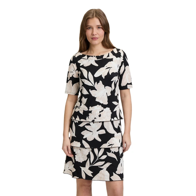 Dames Jurk 16741260 Betty Barclay ZWART DESSIN