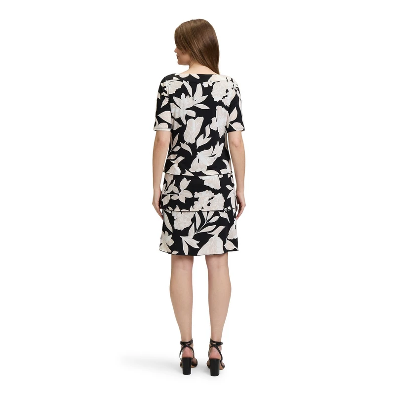 Dames Jurk 16741260 Betty Barclay ZWART DESSIN