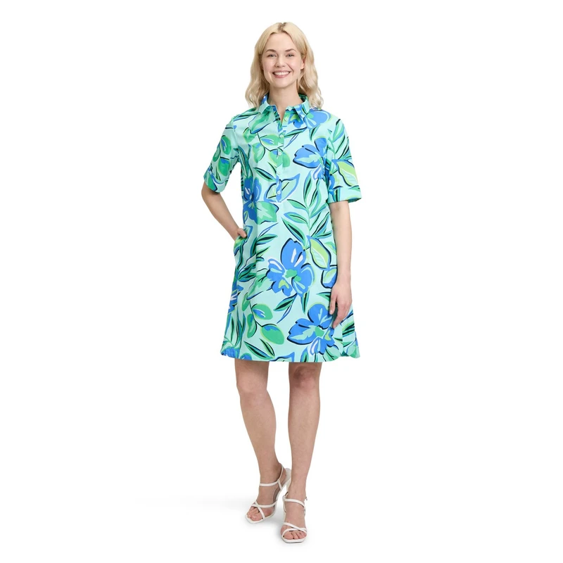 Dames Jurk 17071206 Betty Barclay GROEN DESSIN