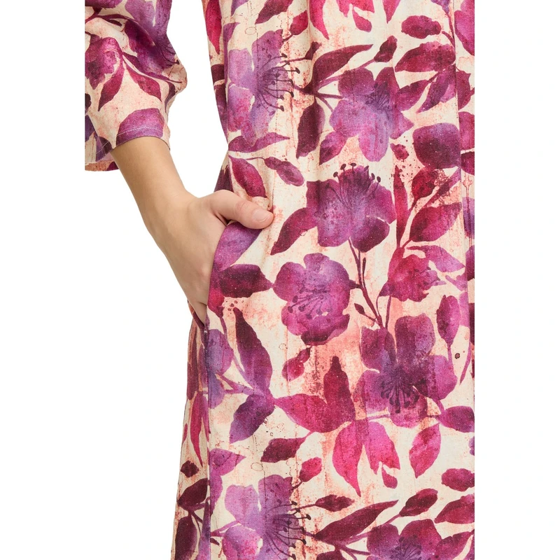 Dames Jurk 18407332 Cartoon FUCHSIA