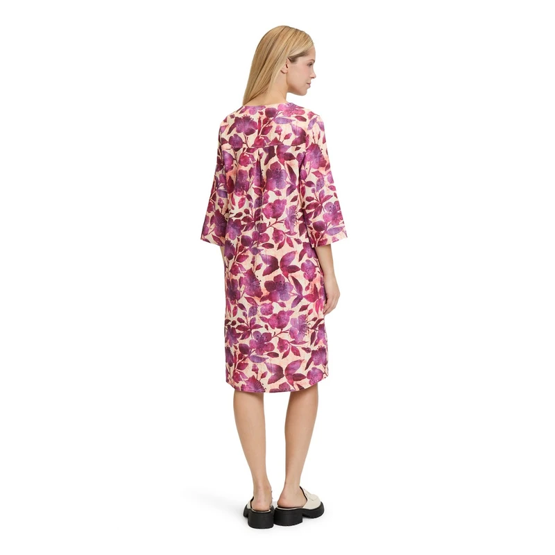 Dames Jurk 18407332 Cartoon FUCHSIA