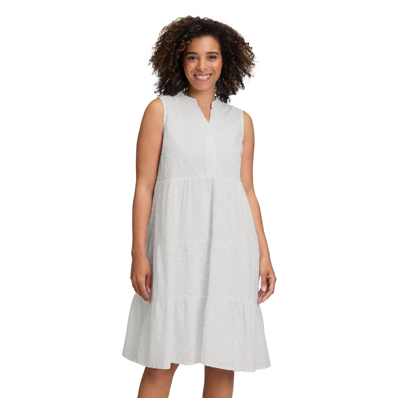 Dames Jurk 18537344 Cartoon Wit