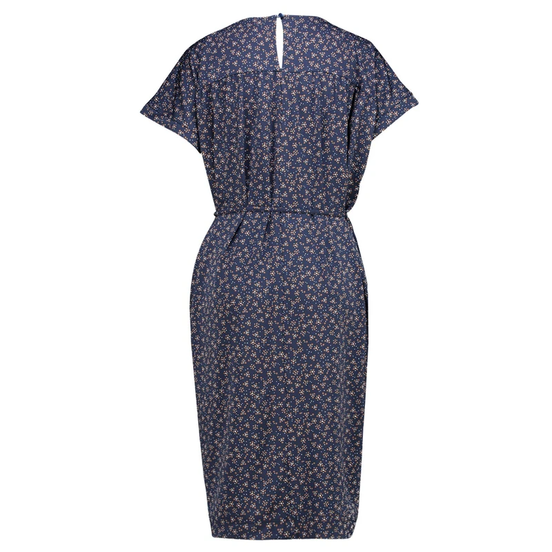 Dames Jurk 23ER031 Ivy & You BLAUW DESSIN