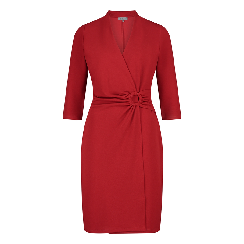 Dames Jurk 24164 Les Copines ROOD