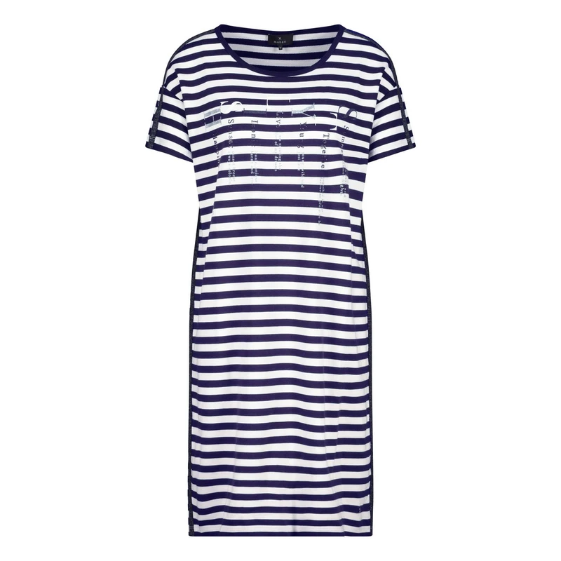 Dames Jurk 410069 Monari BLAUW DESSIN