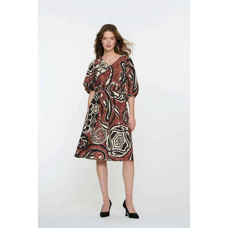 Dames Jurk 57086-20 Geisha ZWART