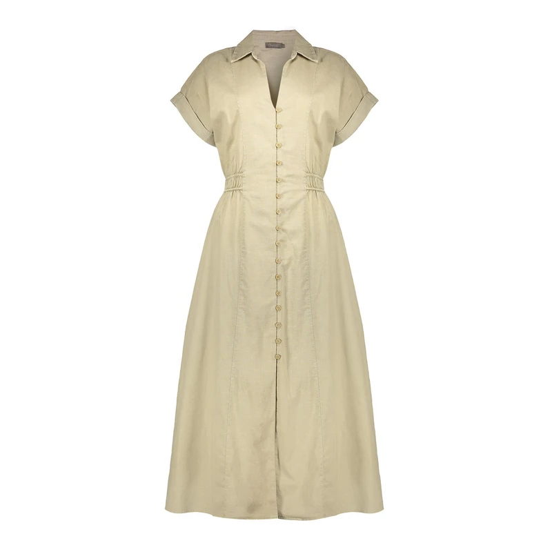 Dames Jurk 57303-10 Geisha ZAND