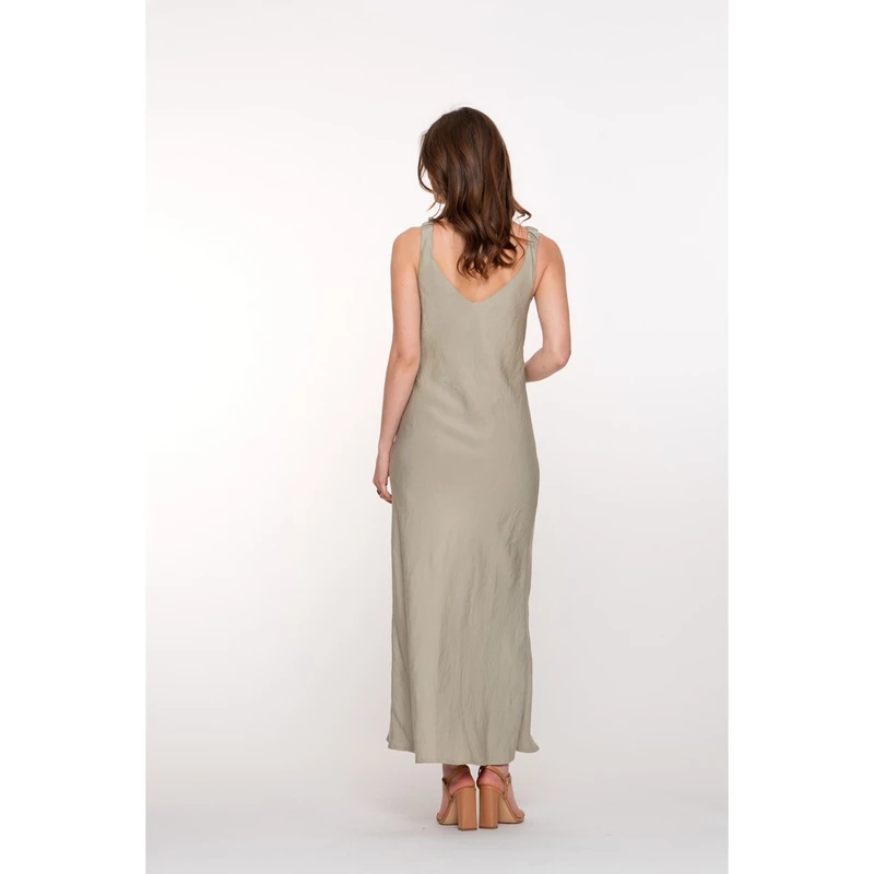 Dames Jurk 57344-20 Geisha KHAKIGROEN