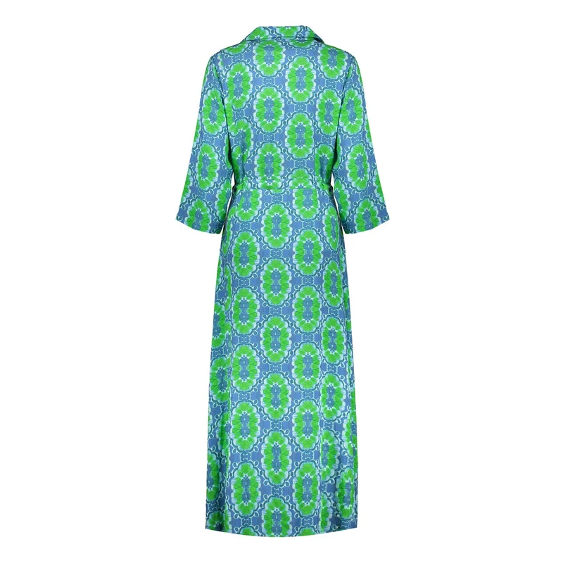 Dames Jurk 57347-20 Geisha BLEU