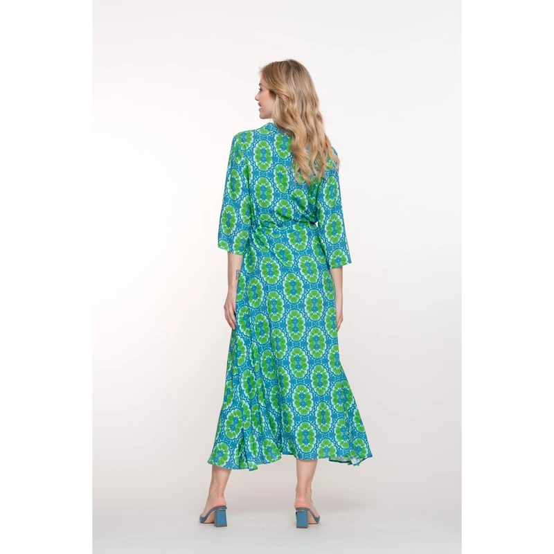 Dames Jurk 57347-20 Geisha BLEU