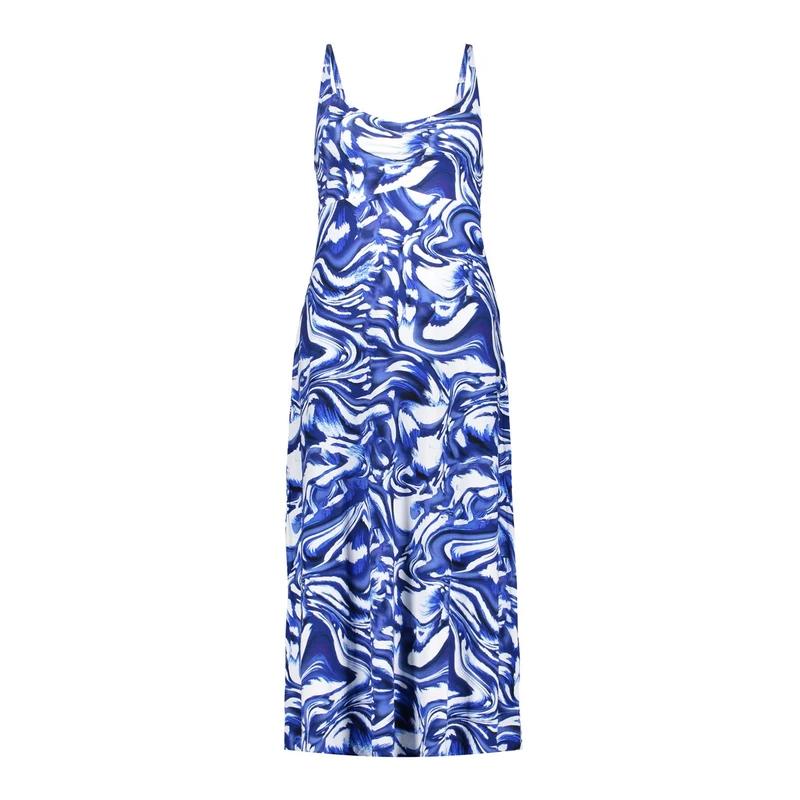 Dames Jurk 57361-60 NOLLE Geisha BLEU