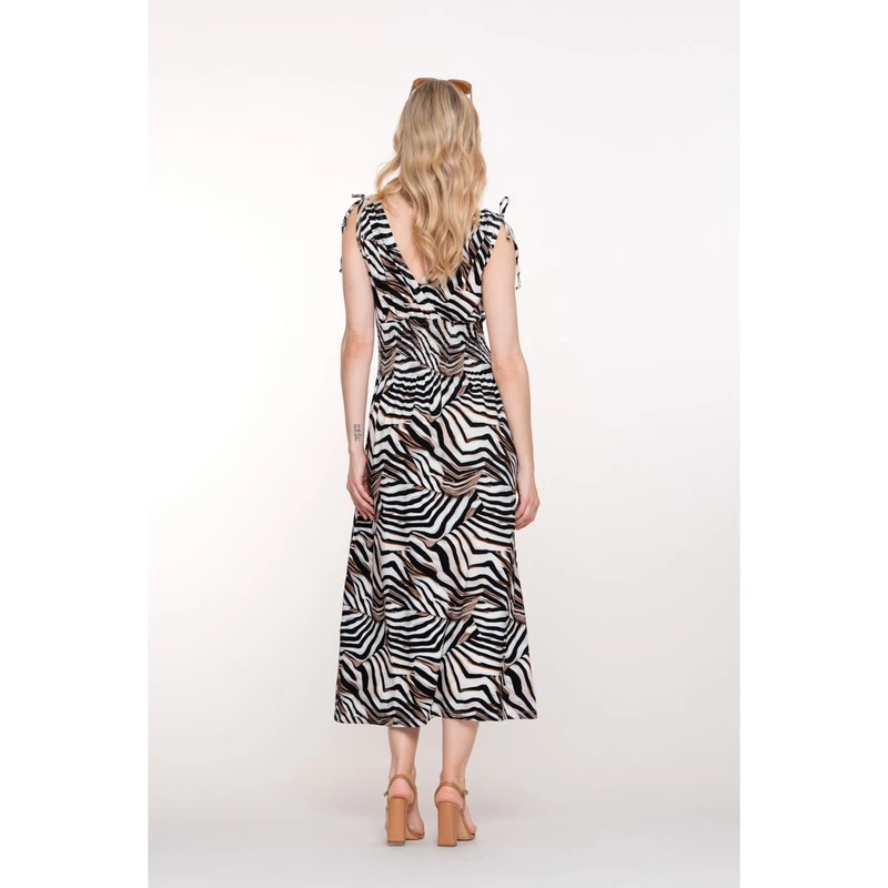 Dames Jurk 57367-60 MILA Geisha OFF-WHITE