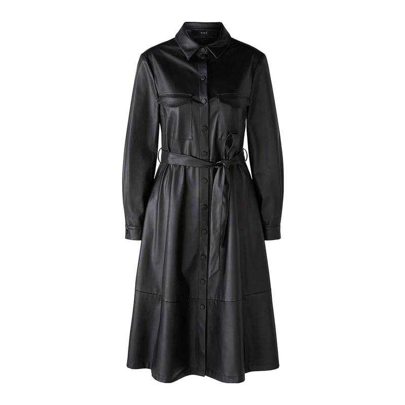 Dames Jurk 90635 Oui ZWART