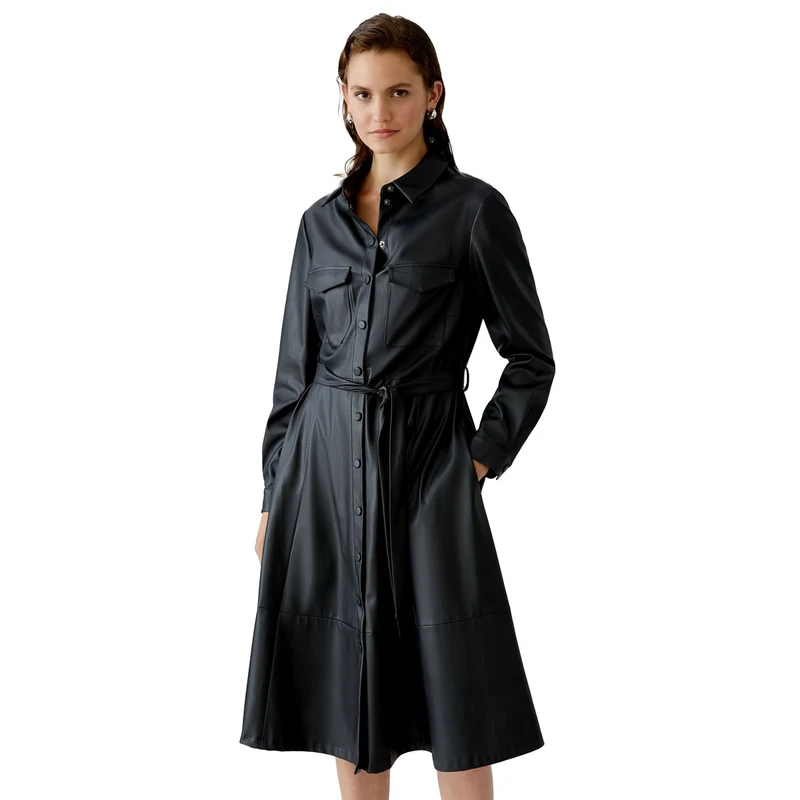 Dames Jurk 90635 Oui ZWART