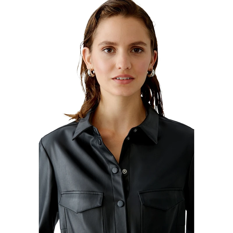 Dames Jurk 90635 Oui ZWART