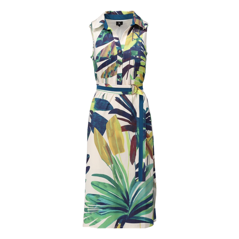 Dames Jurk A321 A321 K-Design GROEN DESSIN