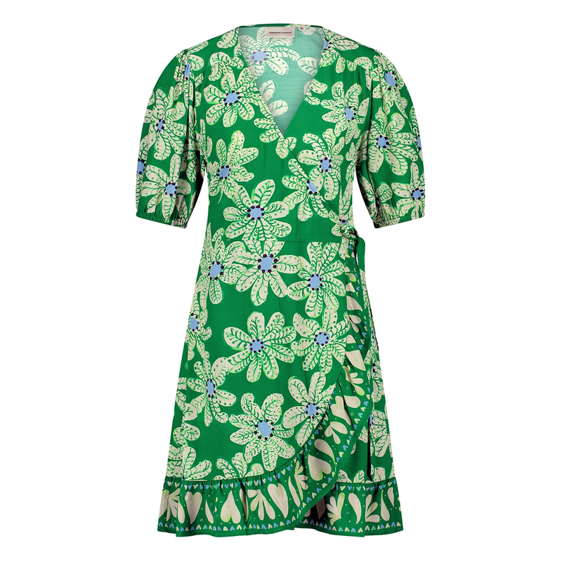 Dames Jurk Ariel Fabienne Chapot GROEN DESSIN