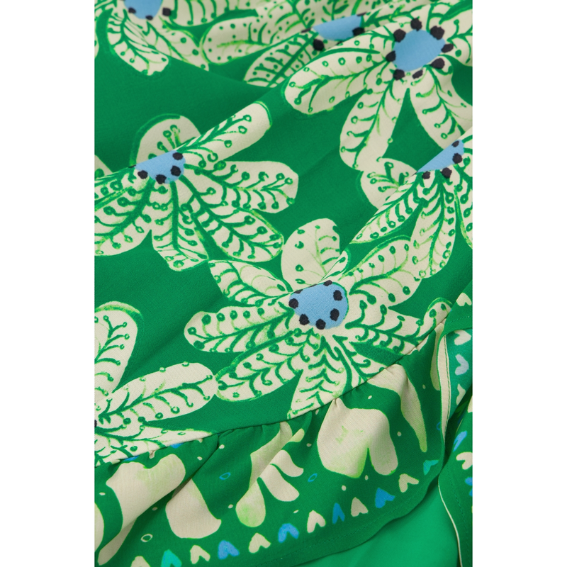 Dames Jurk Ariel Fabienne Chapot GROEN DESSIN