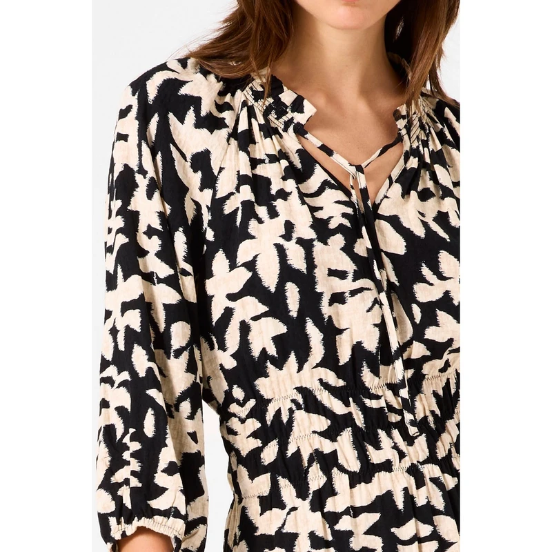 Dames Jurk B50080 Garcia ZWART
