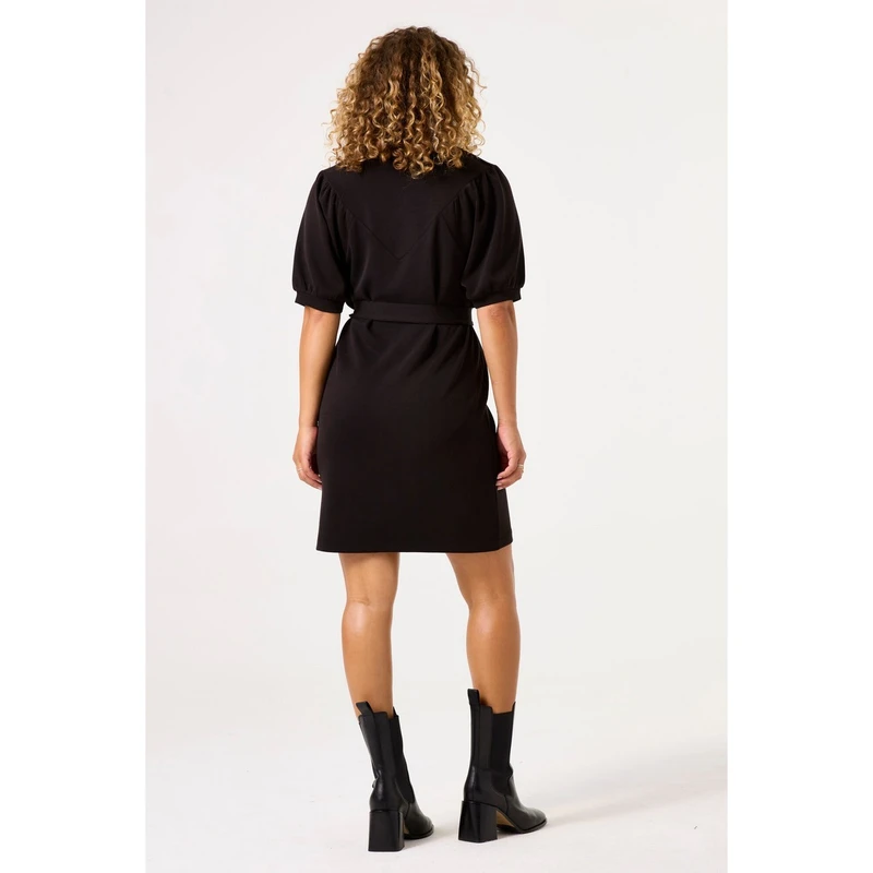 Dames Jurk B50082 Garcia ZWART