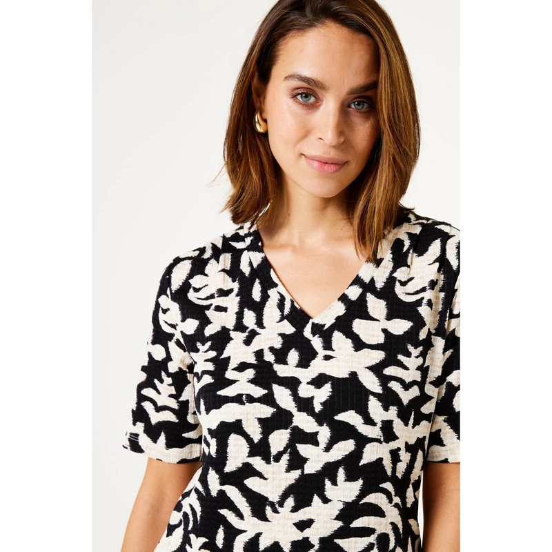 Dames Jurk B50084 Garcia ZWART