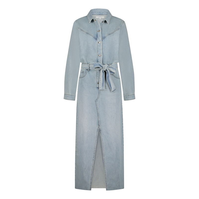 Dames Jurk BELLA DNM Circle of Trust MID BLUE DENIM