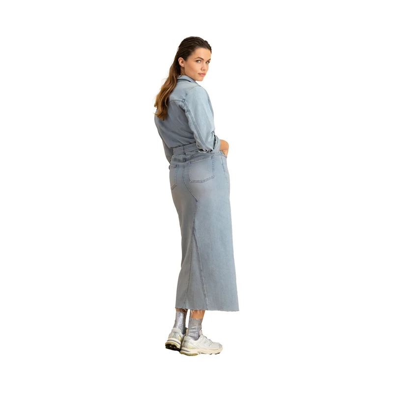 Dames Jurk BELLA DNM Circle of Trust MID BLUE DENIM