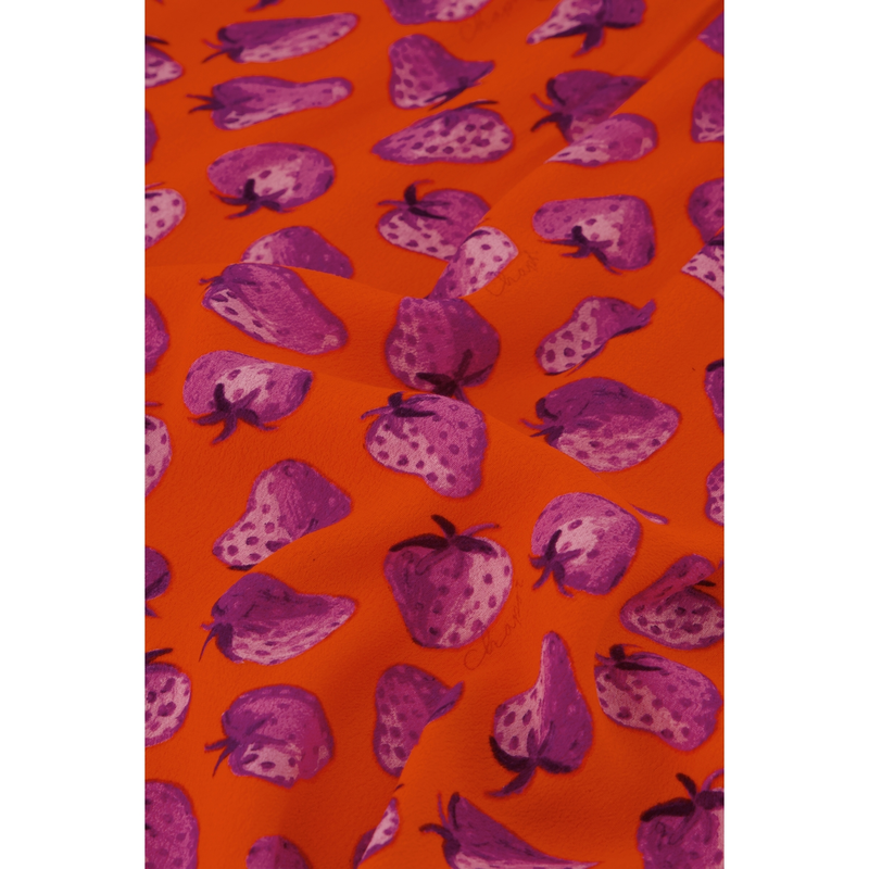 Dames Jurk Bonna Fabienne Chapot ROOD DESSIN
