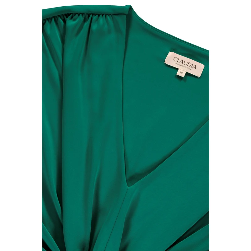 Dames Jurk CL24-32802 Claudia by Claudia Strater PETROL