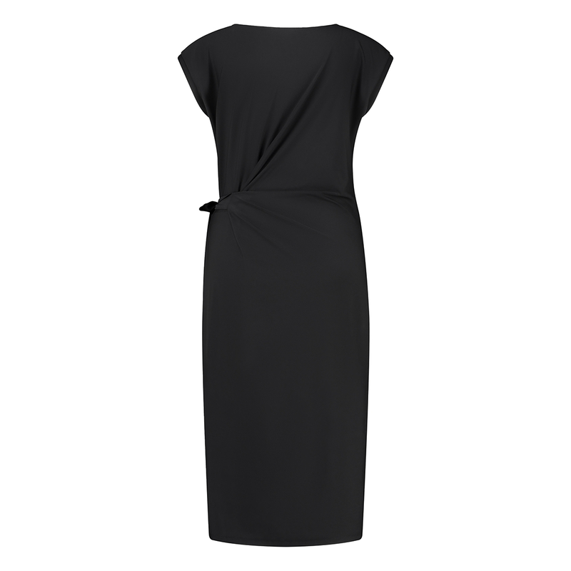 Dames Jurk CL24-32810 Claudia by Claudia Strater ZWART