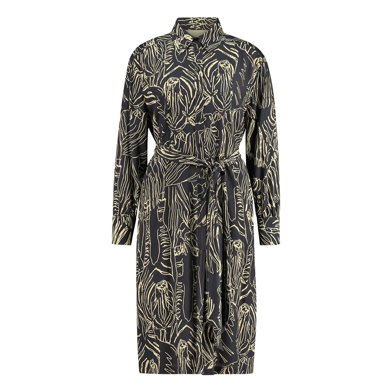 Dames Jurk CS24-32504 Claudia Strater NAVY