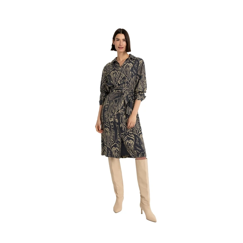 Dames Jurk CS24-32504 Claudia Strater NAVY