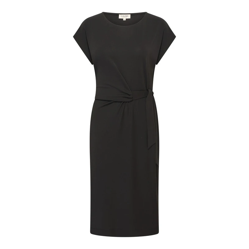 Dames Jurk CS25-32504 Claudia by Claudia Strater ZWART