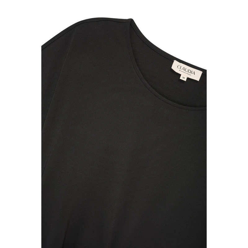 Dames Jurk CS25-32504 Claudia by Claudia Strater ZWART