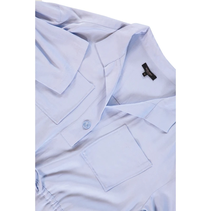 Dames Jurk CS25-32509 Claudia Strater BLEU