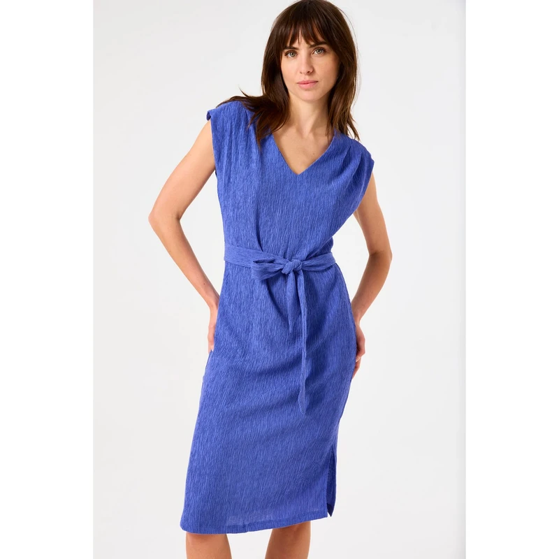 Dames Jurk D50084 Garcia BLEU