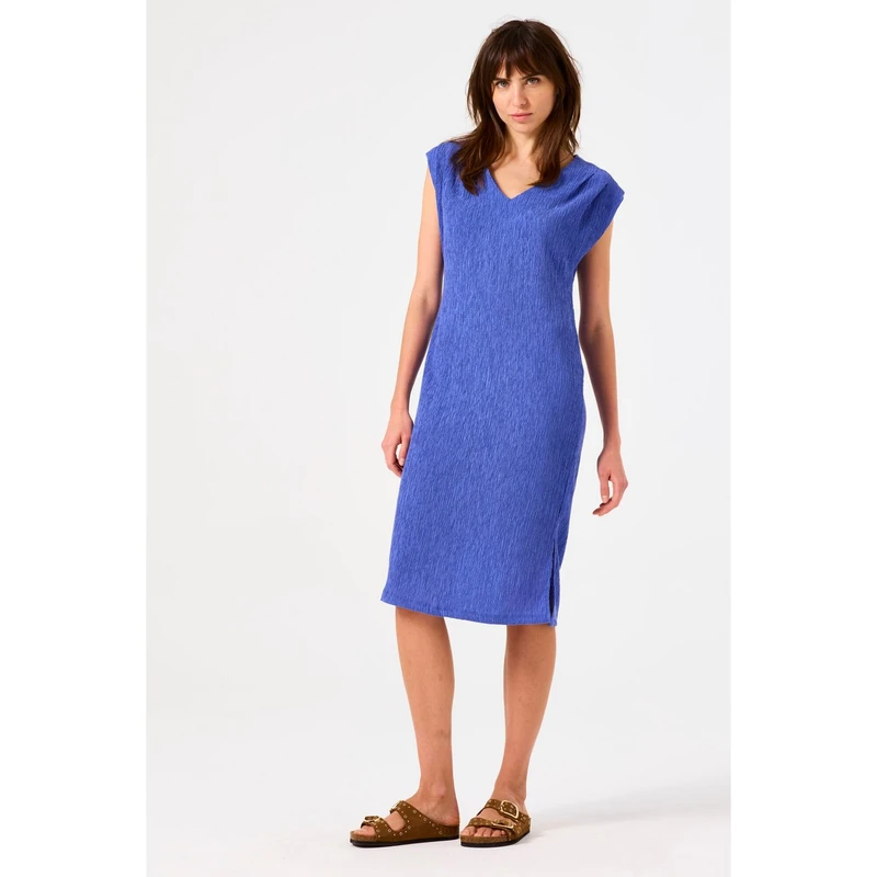Dames Jurk D50084 Garcia BLEU