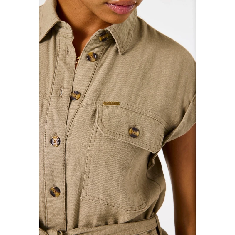 Dames Jurk D50086 Garcia OLIJF