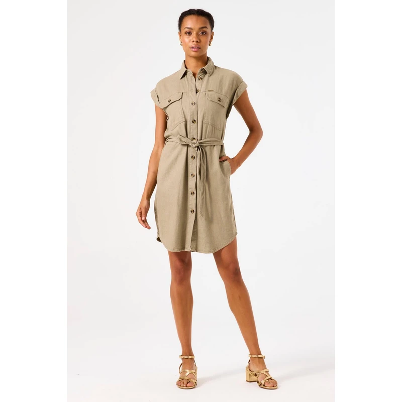 Dames Jurk D50086 Garcia OLIJF