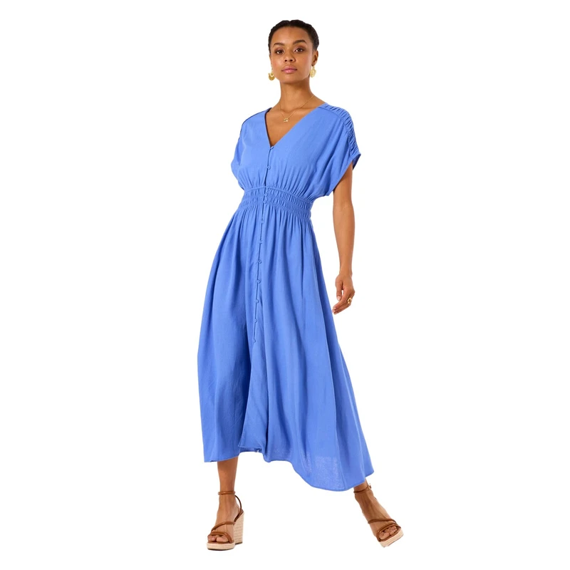 Dames Jurk D50089 Garcia BLEU