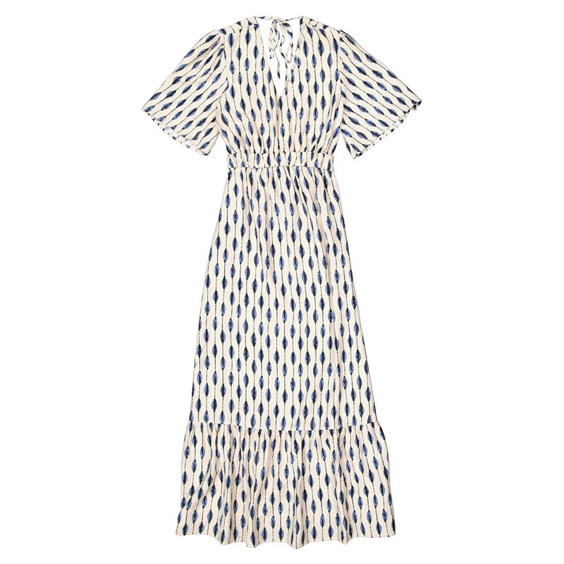 Dames Jurk E50281 Garcia OFF-WHITE