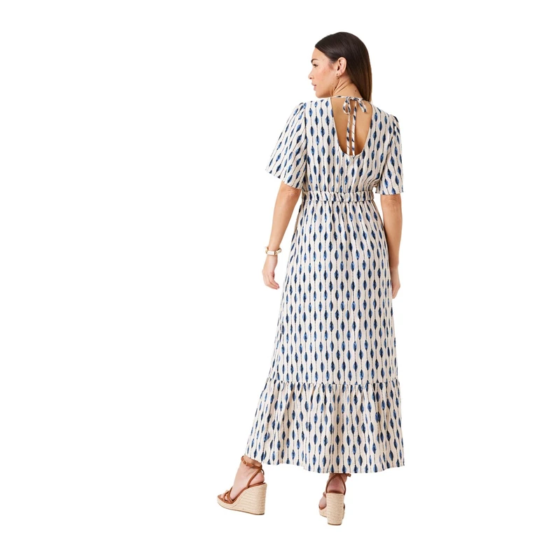 Dames Jurk E50281 Garcia OFF-WHITE