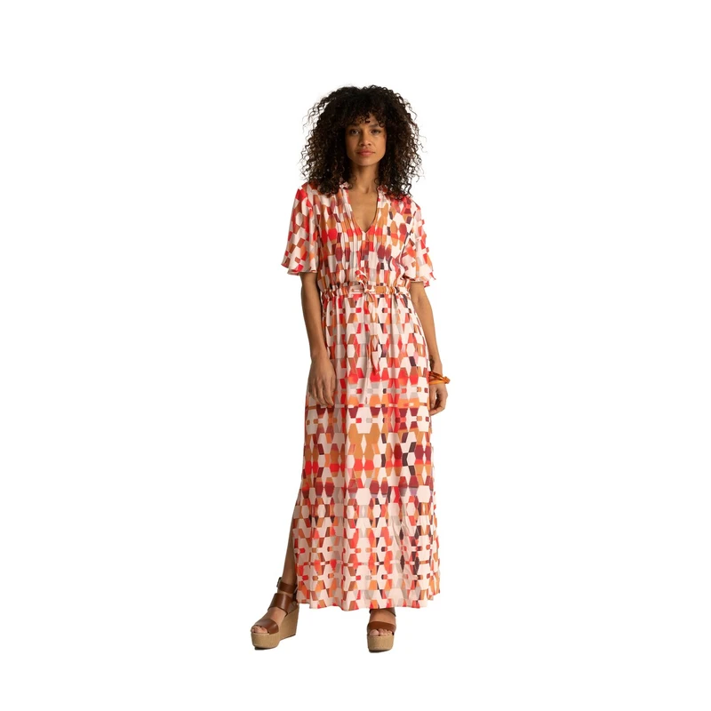 Dames Jurk EX23-32018 Expresso KORAAL