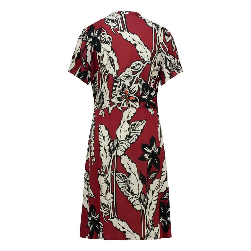 Dames Jurk EX23-32019 Expresso ROOD