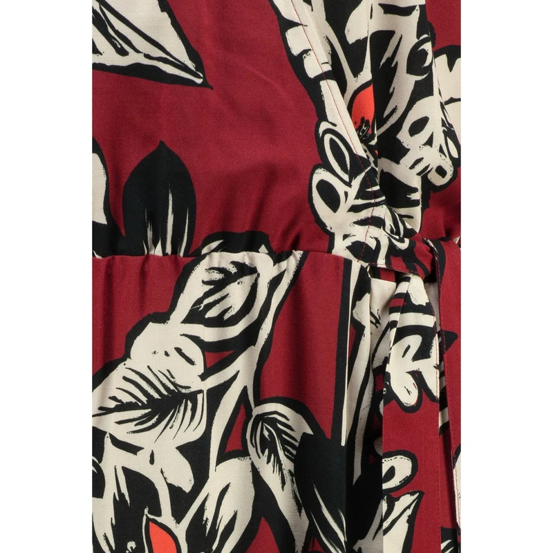 Dames Jurk EX23-32019 Expresso ROOD