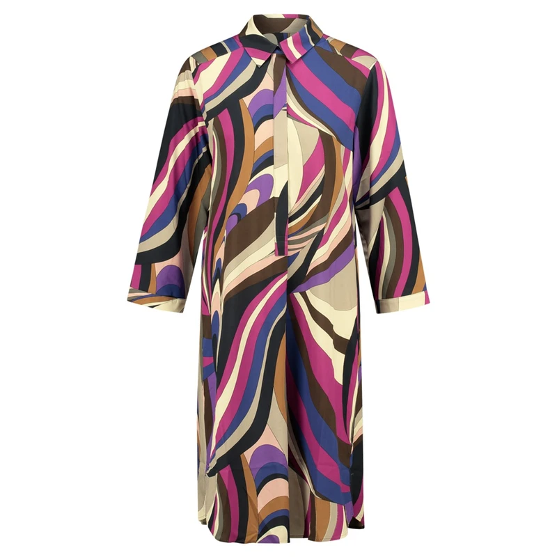 Dames Jurk EX23-32053 Expresso CERISE