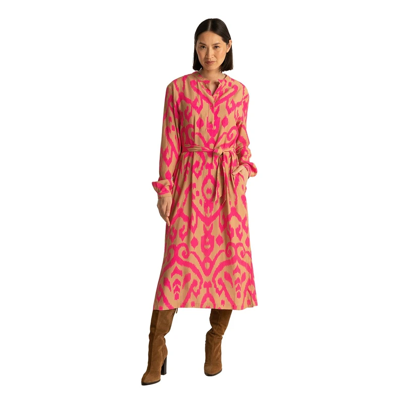 Dames Jurk EX23-32066 Expresso CAMEL